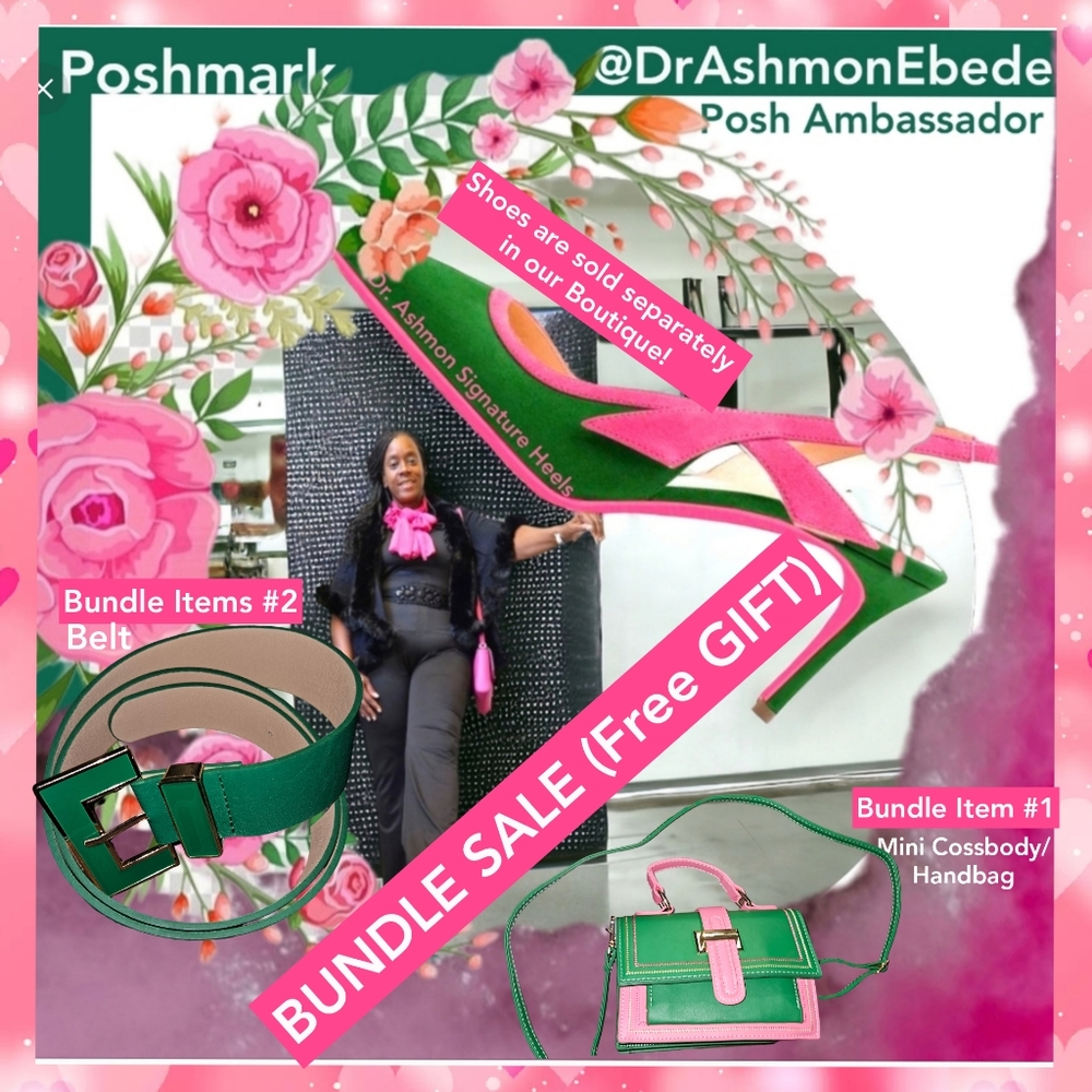 Crossbody & Belt BUNDLE @DrAshmonEbede I POSH Live Show at 7PM…